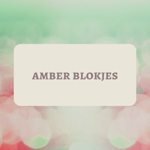 Amber blokjes